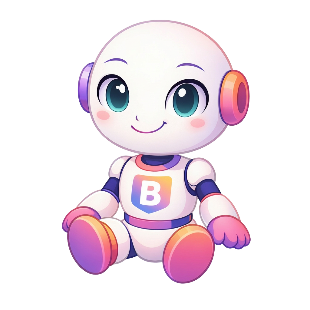 Benable helper bot mascot